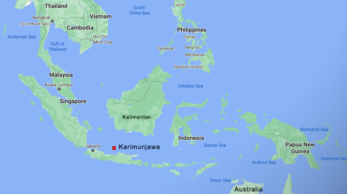where is karimunjawa in Indonesia